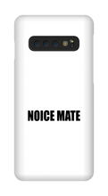 NOICE MATE Samsung phone case gray and white