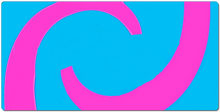cotton candy version of the jake Mousepad