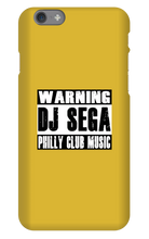 DJ Sega Warning iPhone Case