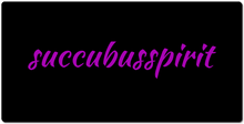succubusspirit XXL Gaming Mousepad