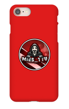 iPhone Phone Case with Mies_TTV Logo