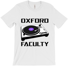 Oxford Faculty Tee - Black Text