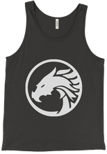 QcDragonz Tank Top White Logo