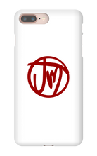 Jonah Moore iPhone Phone Cases (Red Logo)