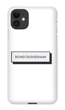 bonecrusher5049 logo iPhone Cases