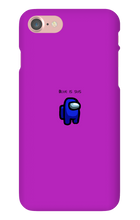 Blue is sus iPhone Phone Cases