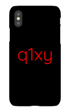 q1xy iPhone Phone Cases