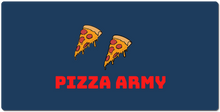 pizza army desk mat