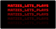 matzes_lets_plays XXL Gaming Mousepad