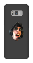 its my face on a Samsung case