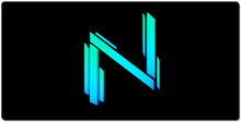 Blue Neon XXL Gaming Mousepad