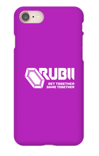 Rubii iPhone Phone Cases (white logo)