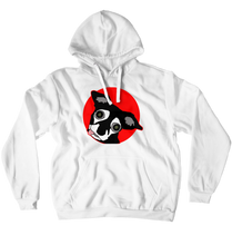 its_jfree Hoodies Red Logo  (No-Zip/Pullover)