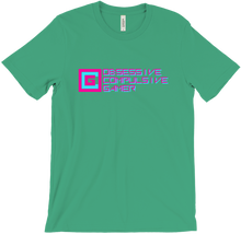 OCGamer Full Logo Tee (Pink on Blue)