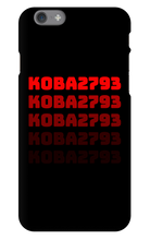 koba2793 iPhone Phone Cases