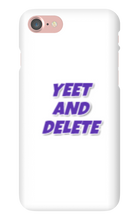 blade442211 yeet and delete iPhone Phone Cases
