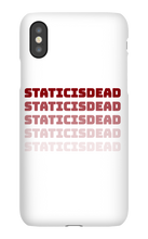 staticisdead iPhone Phone Cases