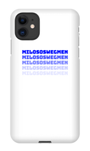 MILOSOSWEGMEN Iphone case (Blue)