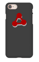 Schnitzeltoast iPhone Cases Logo rot