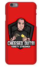cheesed_out91 mascot iPhone Phone Cases