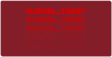 djevel_toast27 XXL Gaming Mousepad