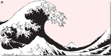 The Great Wave off Kanagawa - XXL mousepad