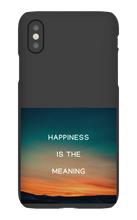 Happiness is the meaning iPhone Cases