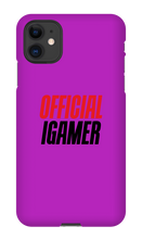 officialigamer iPhone Phone Cases