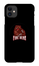 Fire Bear IPhone Case