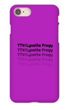 Lynette Frogy iPhone Phone Cases