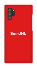 Semjnl Samsung Telefoonhoesje (White Logo)