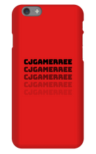 CJGamerRee iPhone Phone Cases