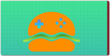 burgersforever23 XXL Gaming Mousepad