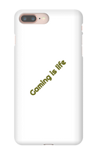 Gaming is life iphone phone case