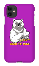 I Can't Bear To Lose iPhone Phone Cases