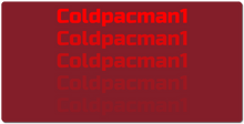 coldpacman1 XXL Gaming Mousepad