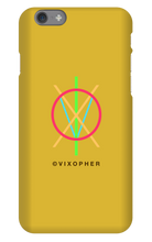 VIXOPHER CENTERED LOGO iPHONE CASE