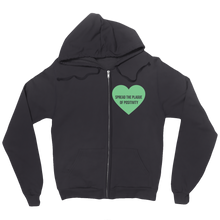 p35tilence Zip Up Hoodie