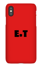 ELIAS & TRISSE IPHONE PHONE CASE (BLACK LOGO)