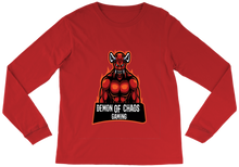 Demon Of Chaos Gaming  Long Sleeve Tee