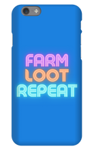 Farm Loot Repeat iPhone Cases