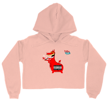 Sudadera crop top Logo
