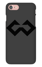 Cereal_Wars iPhone Phone Case (Black Out Logo)