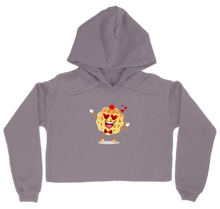 Waffle Love Women’s Cropped Hoodie
