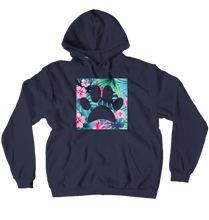 Floral Paw Hoodie