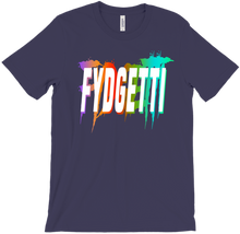 FYDGETTI T-shirt White Text