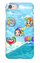 h2oQueen Beach Emotes iPhone Phone Cases