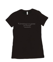 Climbing is a State of Mind - Dark Women's Tee