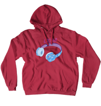 Headphones  Hoodies (No-Zip/Pullover)