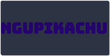 NGUPikachu XXL Gaming Mousepad